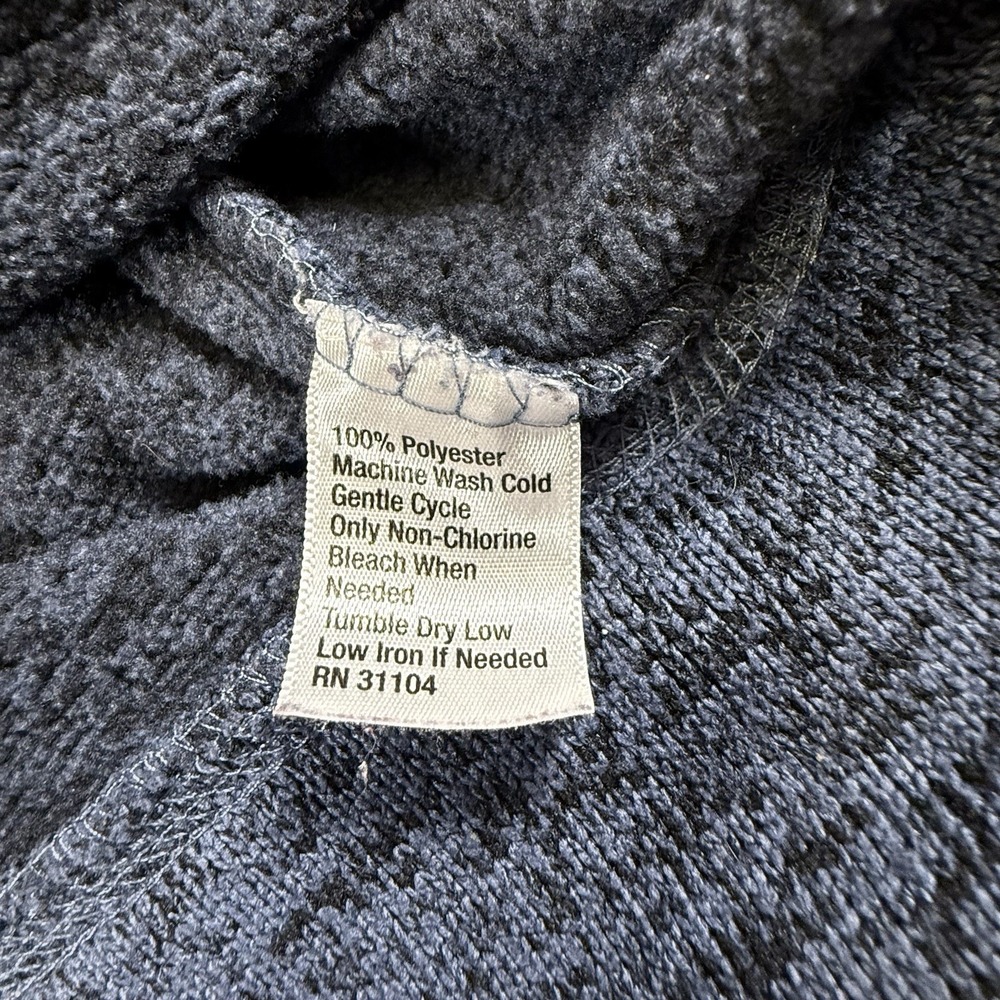 Boys CROWN & IVY 1/4 ZIPPERED Blue Heather Pullover Shirt Size Youth Large - Picture 3 of 6